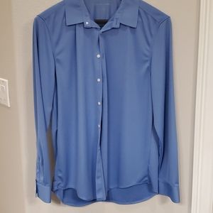 Ministry of Supply Men's shirt, dark blue, long sl